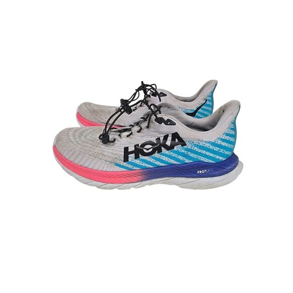 Hoka One Men's Mach 5 Running Shoe Multi Color Size 12D - Picture 4 of 7
